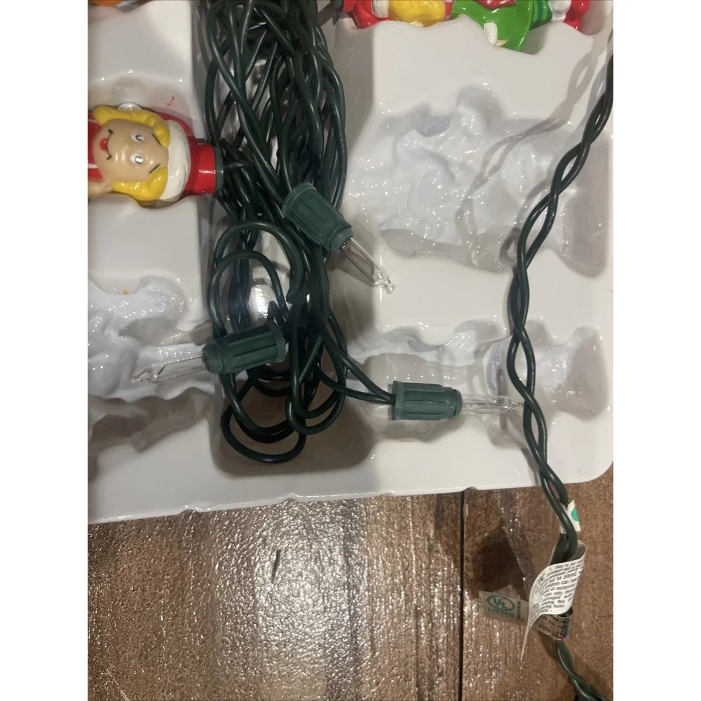 Dr. Seuss Holiday Christmas String Lights Set of 10 Wubbulous World Horton Decor